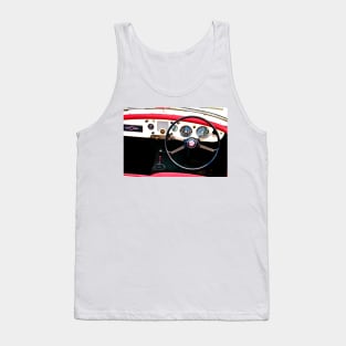 MG A Classic British Sports Car Interior Tank Top